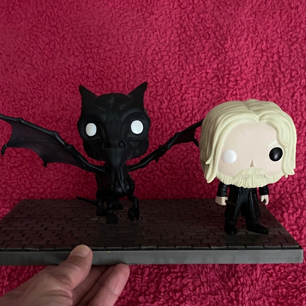 Funko Black and Blonde Collectible Figures